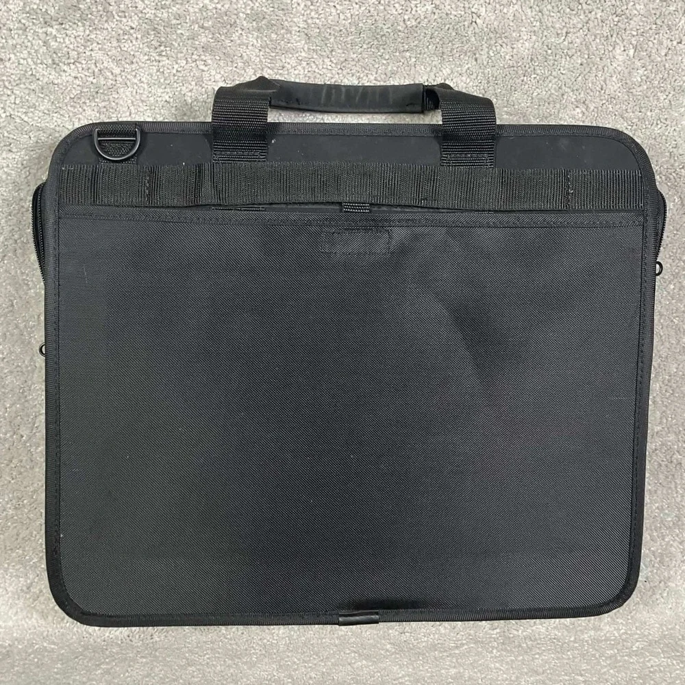 Vintage IBM ThinkPad Black Laptop Messenger Bag Briefcase Shoulder Strap 16